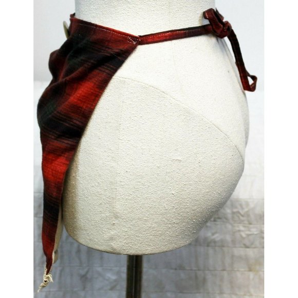 Handmade Funny Gag Adult Apron Flannel Boxes P3nis Dick Small Medium - Picture 4 of 6